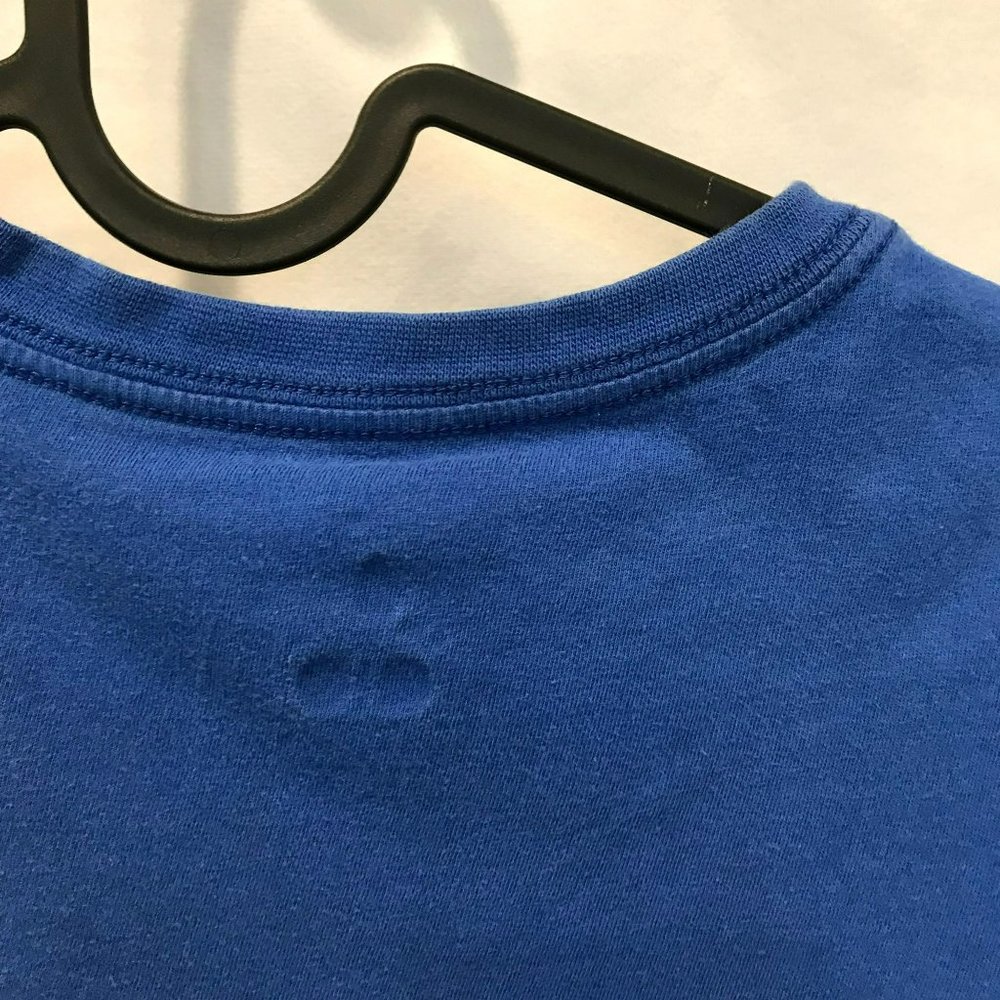 Nike Air Jordan Kids Size 5-6 Years Short Sleeve Pullover Crew Neck Tee Blue - Picture 4 of 7